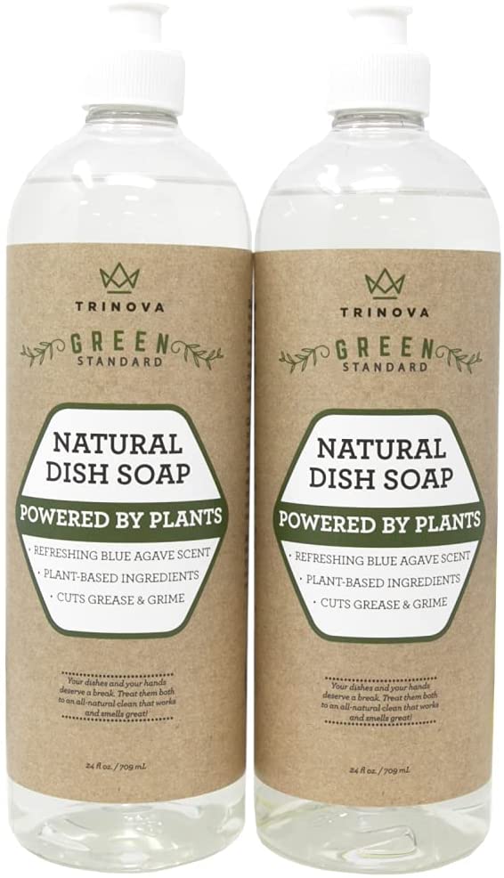 TriNova Natural Dish Soap Organic Formula