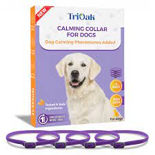 TriOak 4 Pack Calming Collar for Dogs