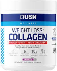 USN Supplements Weight Loss Collagen Peptides Grass Fed Protein Powder