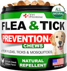 Vet Promise Flea and Tick Prevention for Dogs Chewables-1