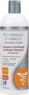 Veterinary Formula Clinical Care Antiseptic and Antifungal Medicated Shampoo for Dogs