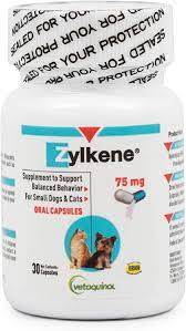 Vetoquinol Zylkene Calming Supplements for Small Dogs