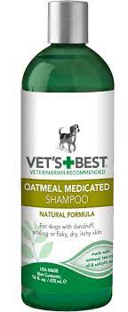 Vets Best Medicated Oatmeal Shampoo for Dogs-1