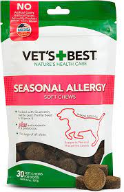 Vets Best Seasonal Allergy Soft Chew Dog Supplements-1