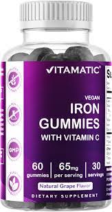 Vitabod Iron Gummies Supplement for Women