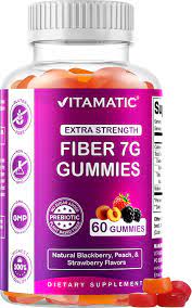 Vitamatic Prebiotic Fiber Gummies for Adults