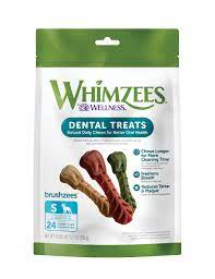 WHIMZEES by Wellness Brushzees Natural Dental Chews for Dogs