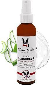 Warren London Dog Sunscreen Spray Protection with Aloe Vera - Dog Skin Soother