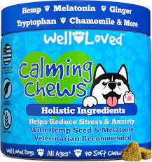 Well Loved Calming Chews for Dogs-1