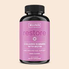 WellPath Restore - Collagen Gummies for Women - with Biotin