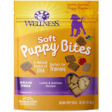 Wellness Soft Puppy Bites Natural Grain-Free Treats for Training