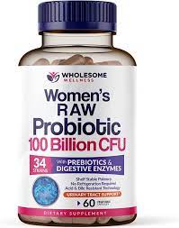 Wholesome Wellness Dr. Formulated Raw Probiotics for Women
