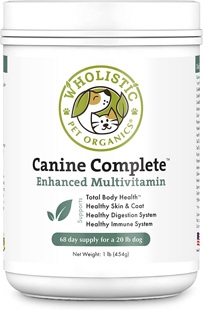 Wholistic Pet Organics Canine Complete Enhanced Daily Multivitamin
