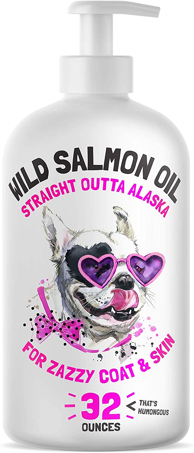 Wild Alaskan Salmon Oil for Dogs _ Cats-1