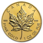 canada maple leaf coins