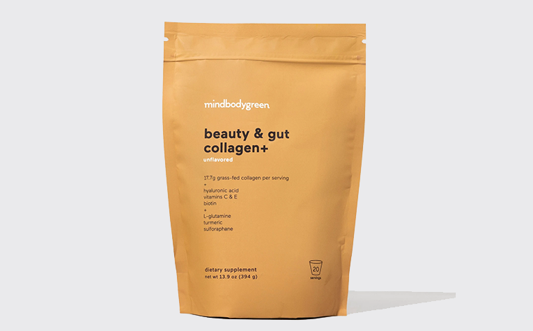 mindbodygreen beauty & gut collagen