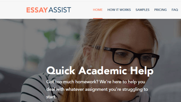 It is super easy to get dissertation help at Essay Assist thanks to its friendly design