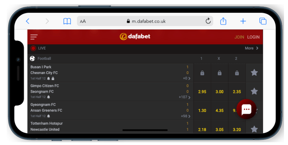 Dafabet Betting App Offers