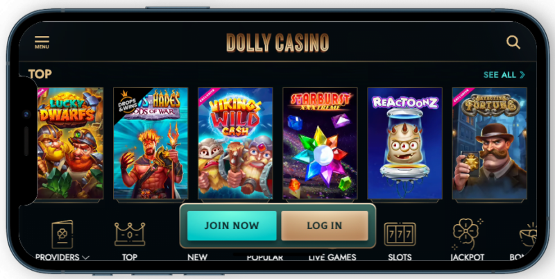Download Dolly Casino App for Android (APK) and iOS