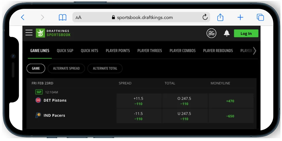 DraftKing Sportsbook
