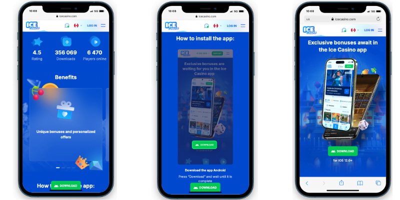 Ice Casino App
