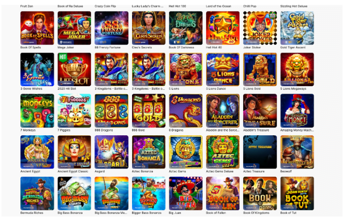 ICE Casino Games Variety