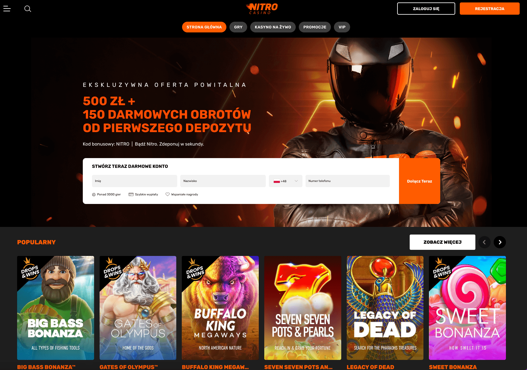Recenzja Nitro Casino 2025