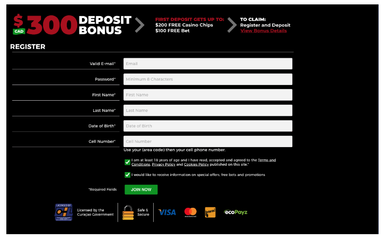 PowerPlay Sign up