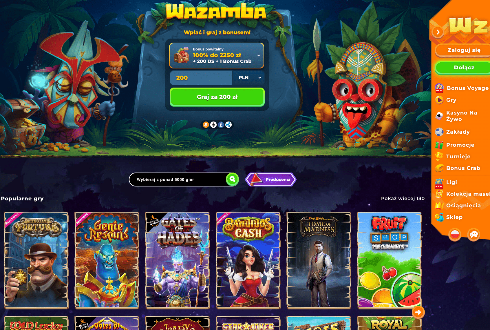 Recenzja Kasyna Online Wazamba 2025