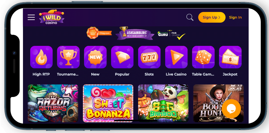 iWild Casino Canada