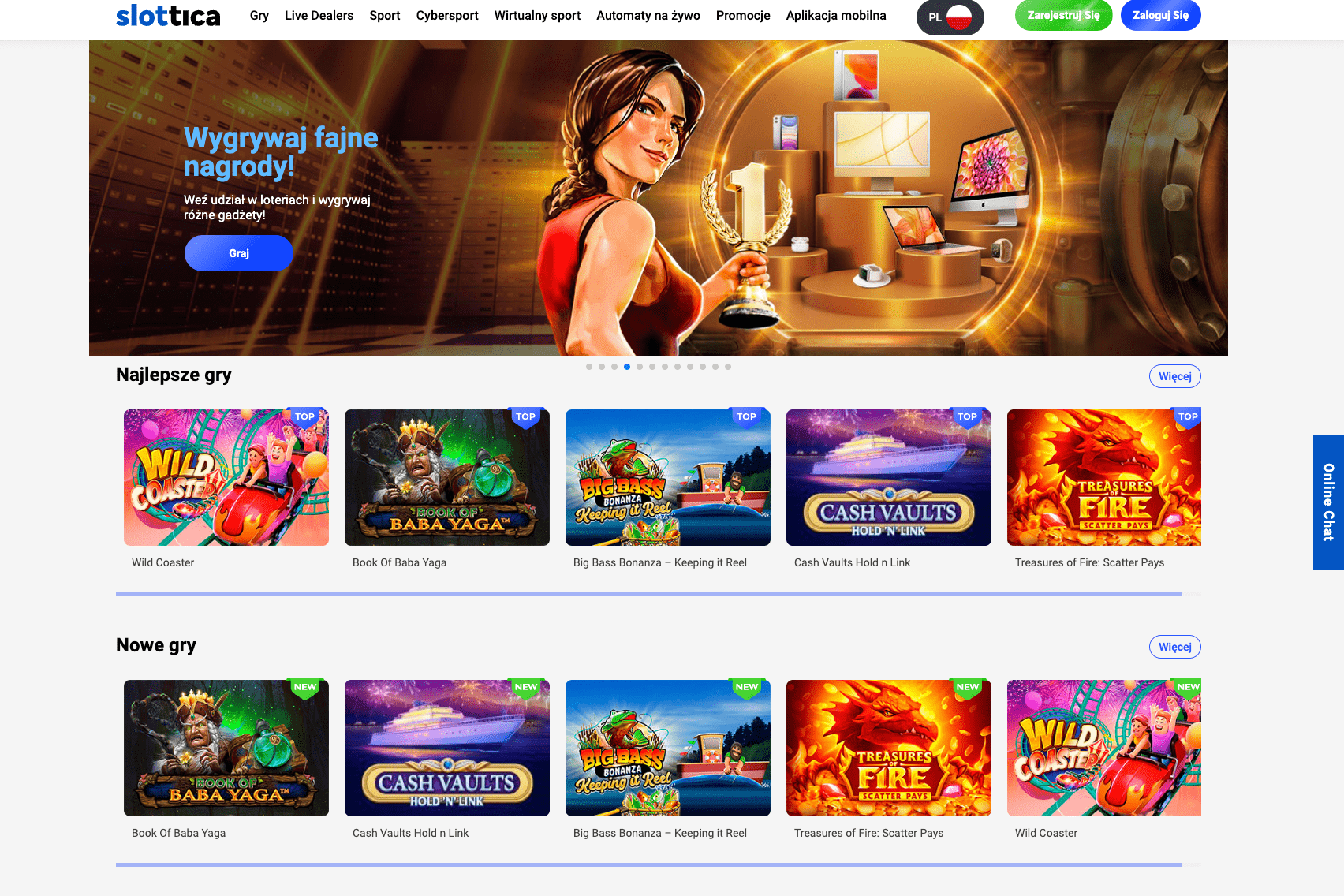 Recenzja Kasyna Online Slottica 2025