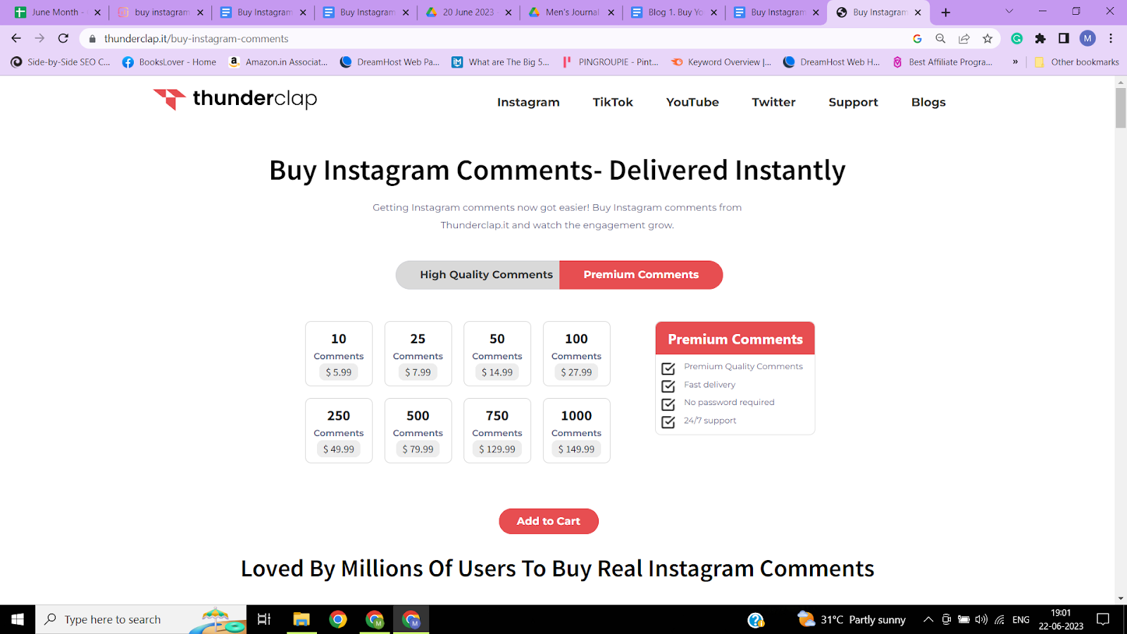 buy instagram comments