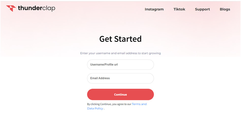 thunderclap buy tiktok likes