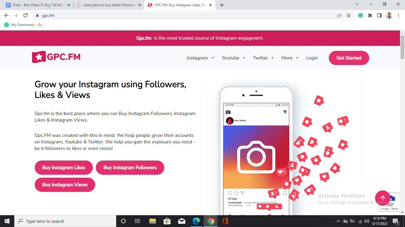 gpc.fm buy tiktok followers