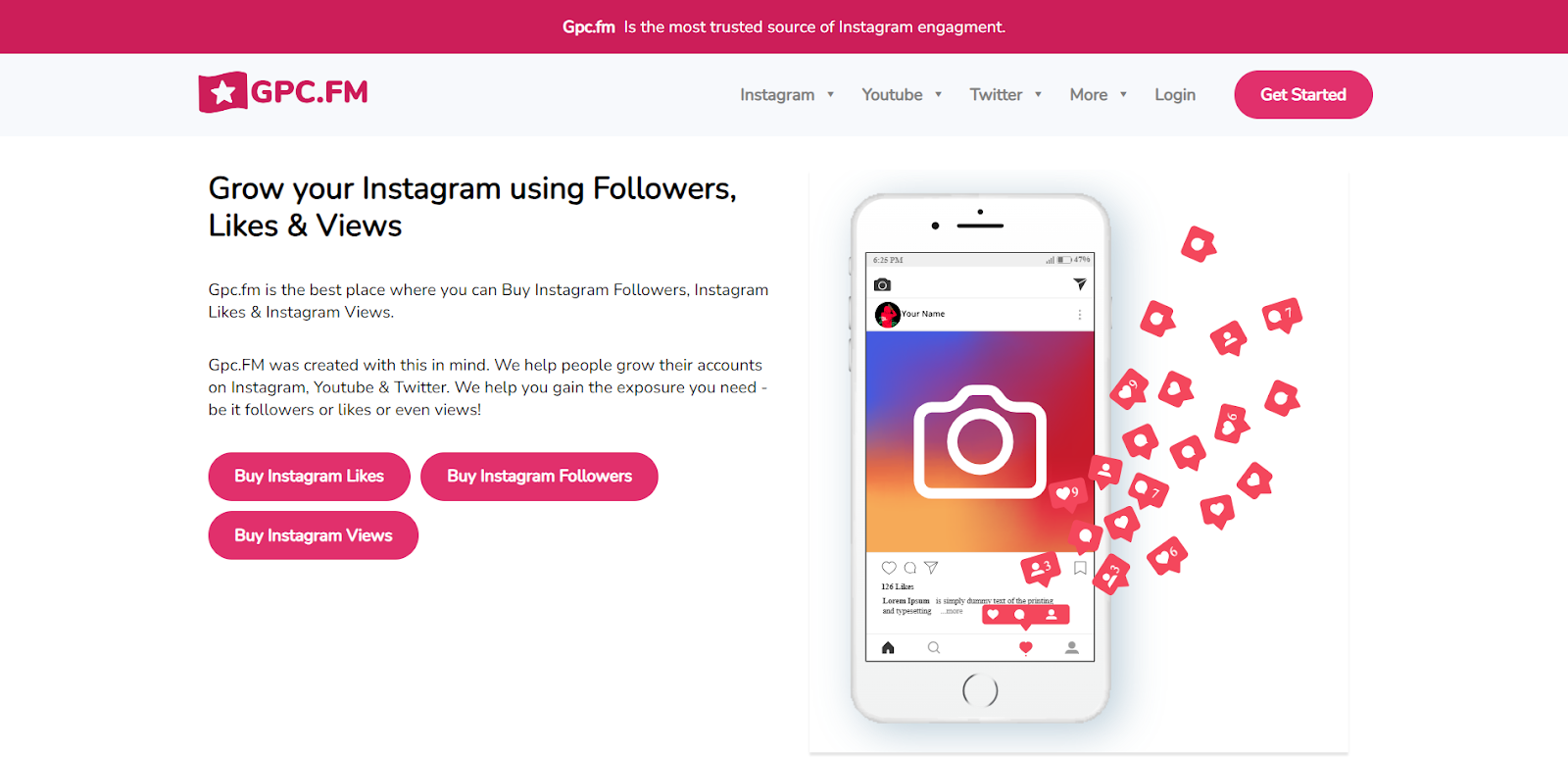 instafollowers reviw and alternatives gpc.fm