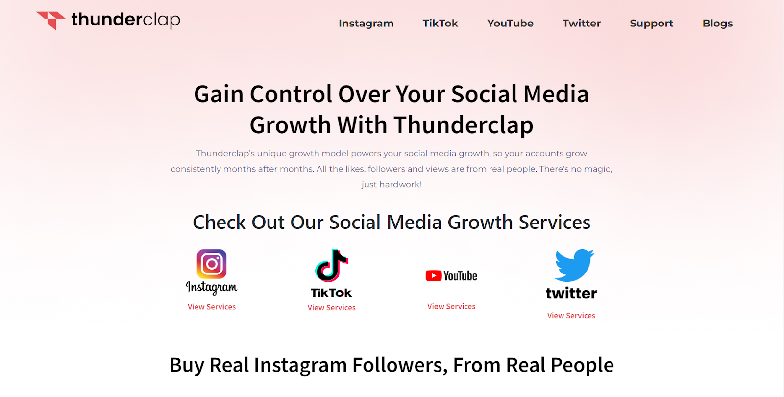 instafollowers review and alternatives thunderclap.it