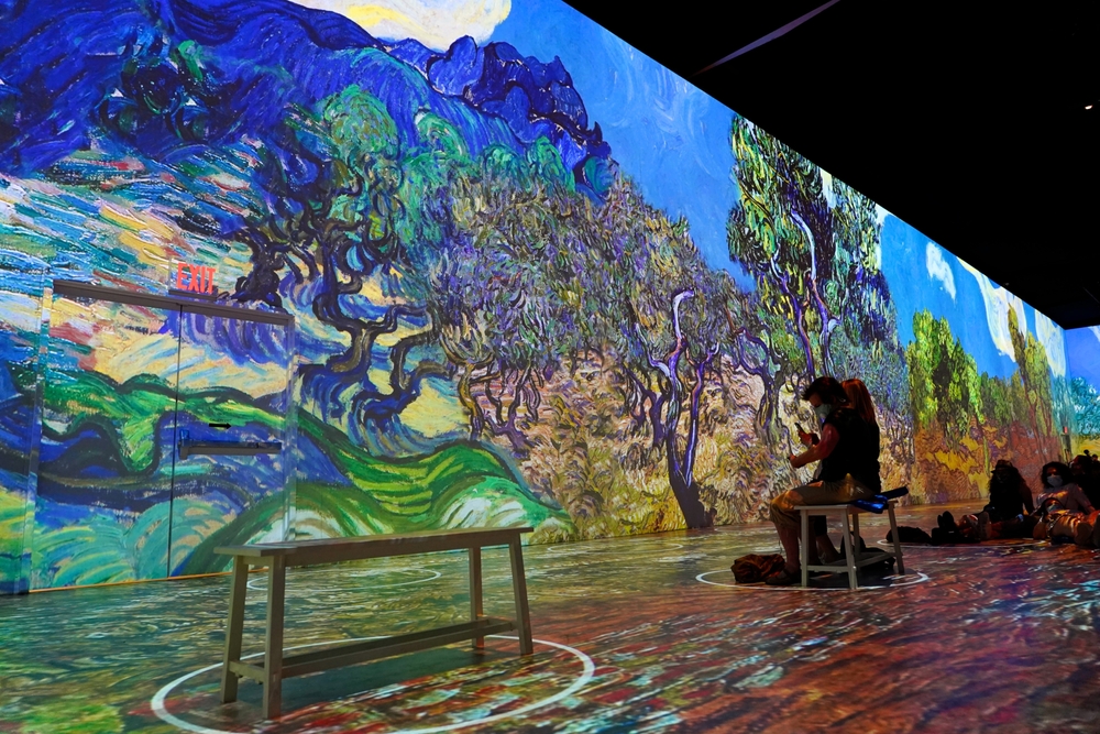 The Immersive Van Gogh Exhibit in New York City