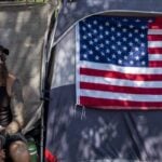 Trump signs order to ‘restore accountability’ at Veterans Affairs and create LA center for 6,000 homeless veterans — with the funding to come from cash meant to house undocumented immigrants