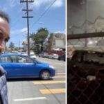 ‘We paid for that peace’: Oakland residents furious after the city removed their DIY speed bumps ‘overnight’ — but city says their ‘solution’ only ever increased the risk on their street