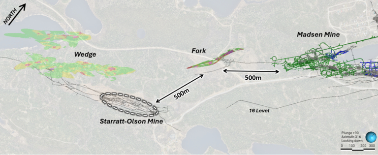 image 2 West Red Lake Gold Intersects 16.16 g/t Au over 1.5 Metres and 10.94 g/t Au over 1.5 Metres at Starratt-Olsen, Advancing Multi-Asset Strategy at Madsen